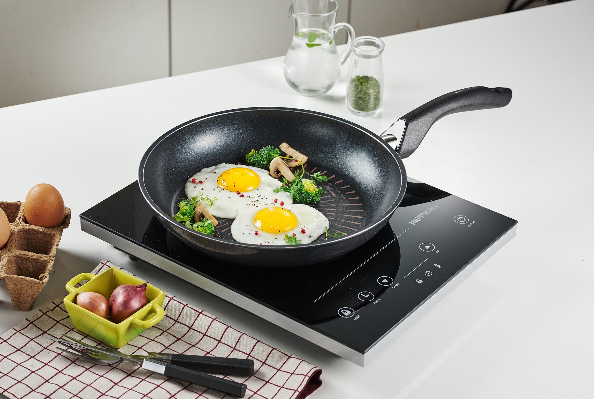 Ceramic Nonstick Frying Pan, 8in Egg Pan, 10in Frying Pan, 12in